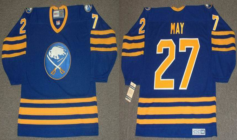 2019 Men Buffalo Sabres 27 May blue CCM NHL jerseys